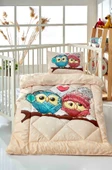Komfort Home Dijital Baskılı Thermal Kumaş Bebek Yorgan Seti / B8 - 1