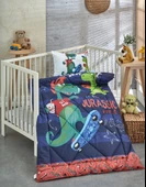 Komfort Home Ranforce Bebek Yorgan Seti %100 Pamuk / V9 - 1