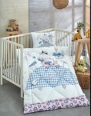 Komfort Home Ranforce Bebek Yorgan Seti %100 Pamuk / V13 - 1