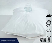Komfort Home 50x70 cm Pamuklu Sıvı Geçirmez Yastık Koruyucu Alez 2 Adet - 1