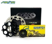 ZİNCİR DİŞLİ SETİ DUCATI PANIGALE / SP (1198 cc)  (2008-2011) / DUCATI / PANIGALE / SP / 1198cc / ZİNCİR: SUNSTAR 525RTG1 (Gold)-98 / ÖN DİŞLİ: SUNSTAR (15T) / ARKA DİŞLİ: JT (38T) / 2008-2009-2010-20 - 1