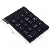 PrimeX PX-1510K Siyah Usb Kablosuz Numerik Klavye Keypad - 3