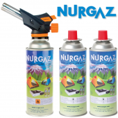 Nurgaz Ng 503 Firebird Torch Kamp Pürmüz + 2 Tüp Kartuş - 1