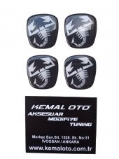 Abarth Logo Jant Göbeği - 5