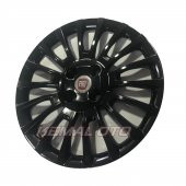 Fiat Linea Jant Kapağı Siyah Esnek Kirilmaz Jant Kapak 4 ADET thumbnail 3