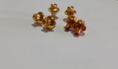 BBS Gold Jant Boncuğu Vida Sarı Perçin Civata 120 Adet - 3