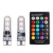 Kumandalı Çakarlı Park Lambası Park Ledi T10 Dipsiz Ampul - 1