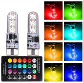 Kumandalı Çakarlı Park Lambası Park Ledi T10 Dipsiz Ampul - 2