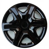 15 Jant Kapağı Dacia Duster Siyah Piano Black Jant Kapak A191 4 Adet - 1