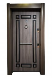 Tezwood 2467 Çelik Villa Kapısı,Lüks Çelik Kapı,Sağlam ve Dayanıklı thumbnail 1