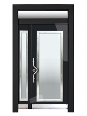 Tezwood 0144 Lüks Apartman Kapısı,Şifreli Sisteme Uygun,Çelik Giriş Kapıs - 1