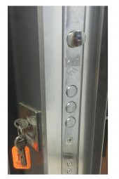 Tezwood 0142 Bas Açlı Çelik Kapı,Bina Giriş Kapısı,Lüks Kapı - 2