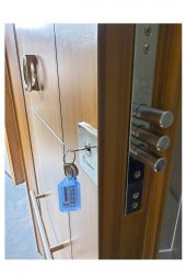 Tezwood Ahşap Kapı Sanayi 2660 Tırnaklı Model,Daire Kapısı,Güvenli ve Sağlam thumbnail 2