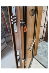 Tezwood 2468 Eskitme Çelik Kapı,Daire Kapısı,Kabartma Model - 6