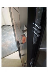 Tezwood Ahşap Kapı Sanayi 3553 Çelik Daire Kapısı Ahşap Kaplama Rustik Model thumbnail 7