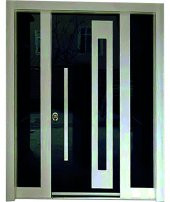 Tezwood 0148 Lüks Apartman KapısıiBina Giriş Kapısı,Kale Kilit Sol Açılım - 6
