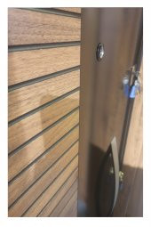 Tezwood 3459 Ahşap Kaplama Çelik Kasa,Tırnaklı Model - 7