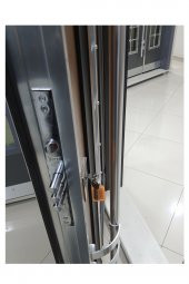 Tezwood 0155 Apartman Giriş Kapısı,Modern Çelik Kapı,Yağmura Dayanıklı - 5