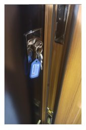 Tezwood Ahşap Kapı Sanayi 3458 Ahşap Kabartmalı Daire Çelik Kapısı,Kale Kilit Sistemi thumbnail 10