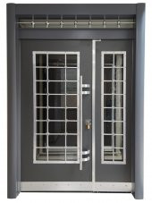 Tezwood 0159 Bina Çelik Kapı,Villa Kapısı,Dış Kapısı - 8