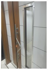 Tezwood 0163 Bina Giriş Kapısı,Eskitme Model Çelik Kapı,Villa Kapısı - 10