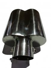 Chrome Paslanmaz Eksoz Ucu - 1