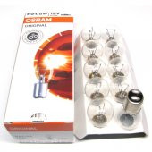 12V  P21/5W Park Stop Ampulü Çift Duylu 10Adet OSRAM 7528 - 2