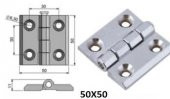 50x50 Krom Kaplama Yaprak Menteşe - 3