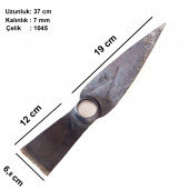 Tapan Bağ Bahçe Kazması 37 X 7 cm ( Kaynaksız % 100 El Yapımı ) 1 - 1