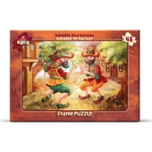 Hacivat ile Karagöz 48 Parça Puzzle/Yapboz - 1