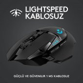 logitech G G502 Lightspeed Kablosuz Gaming Mouse - 3