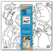 Funny Mat - Kediler 40x40cm - 1