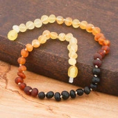 Bebek Damla Kehribar Diş Kolye thumbnail 6