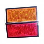 Dikdörtgen Reflektör Kare Reflektör Kedigözü Arka Reflektör Yapışkanlı - 4