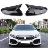 Honda Civic FC5 2016-2019 Yarasa Ayna Kapağı Batman Piano Black - 2