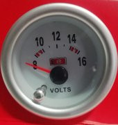 Akü Volt Ölçüm Gösterge Saati - 1