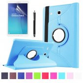 Galaxy Tab E T560 9.6 Zore Dönebilen Standlı Tablet Kılıfı thumbnail 11