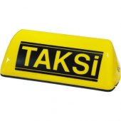 Mıknatıslı Taksi Levhası Sarı - 1