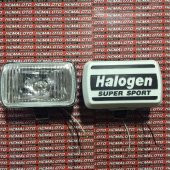 Halogen Kapaklı  Dikdörtgen Sis Lambası - 1