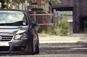 VW Golf MK5 Batman Yarasa ayna Kapağı 2005 2010 Piano black - 1