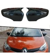Renault Captur Batman Yarasa ayna Kapağı 2013 2020 Piano black - 1