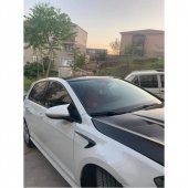 Universal çamurluk venti Piano Black Tampon Çamurluk rüzgarlık Venti Çamurluk Izgara vent - 3