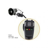 3 Sesli Mikrofonlu Siren Artı Konuşmalı Büyük Kafa - 3