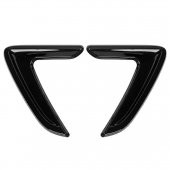 BMW Tipi Çamurluk rüzgarlık Venti Sağ Sol Piano black Plastik Havalandırma universal çamurluk venti - 2