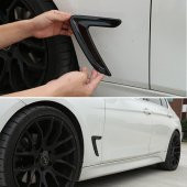 BMW Tipi Çamurluk rüzgarlık Venti Sağ Sol Piano black Plastik Havalandırma universal çamurluk venti - 3
