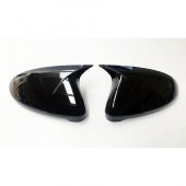 Volkswagen Golf 7 Yarasa Ayna Kapağı Batman Piano Black thumbnail 4