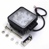 9 Ledli Projektör Led li Sis Far İş Makinası ve Araçlar Off Road Gündüz Farı Çalışma Lambası - 2