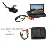 4.3" Geri Görüş Ekranı Katlanabilir Ekran ve Kamera - 1