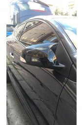 Renault Megane 3 MK3 Batman Yarasa Ayna Kapağı 2008 2016 Piano Black - 1