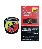 Punto Evo Abarth Logo Rozet Ön Arka Takım - 2